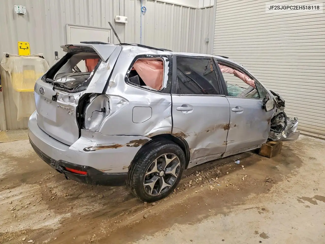 2014 SUBARU FORESTER VIN JF2SJGPC2EH518118 — фото 3