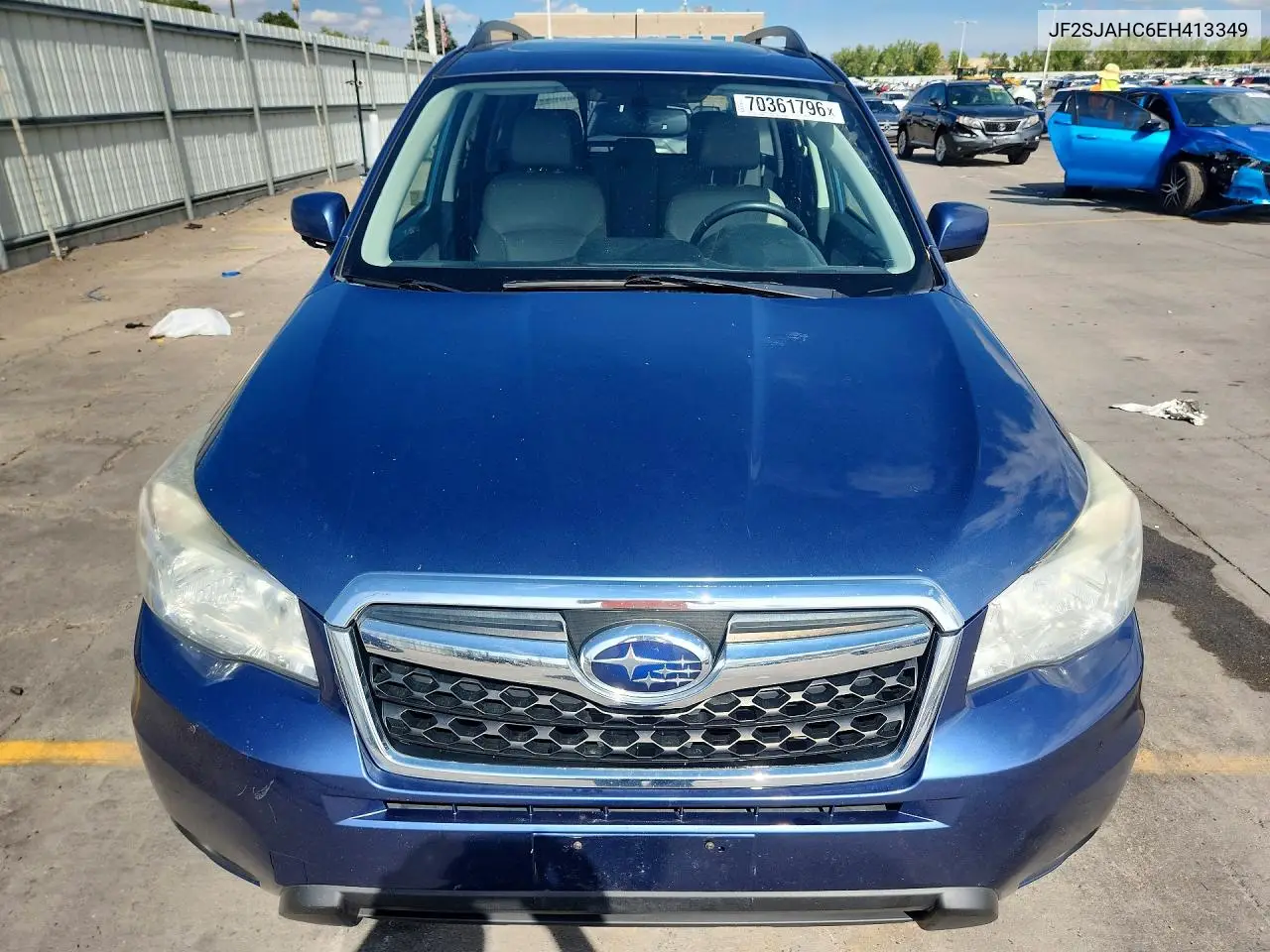 2014 SUBARU FORESTER VIN JF2SJAHC6EH413349 — фото 5