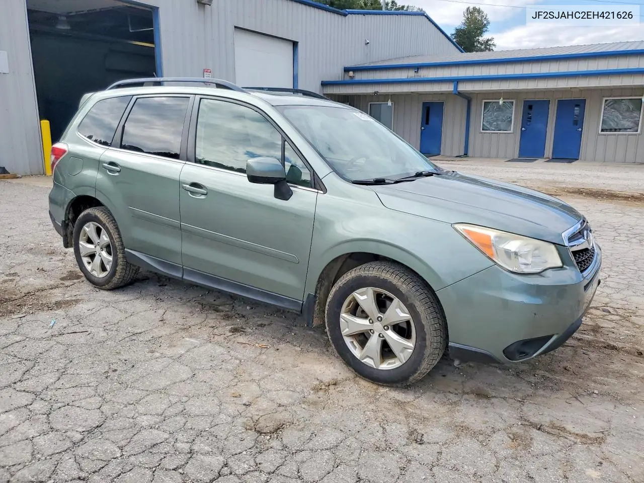 2014 SUBARU FORESTER VIN JF2SJAHC2EH421626 — фото 4
