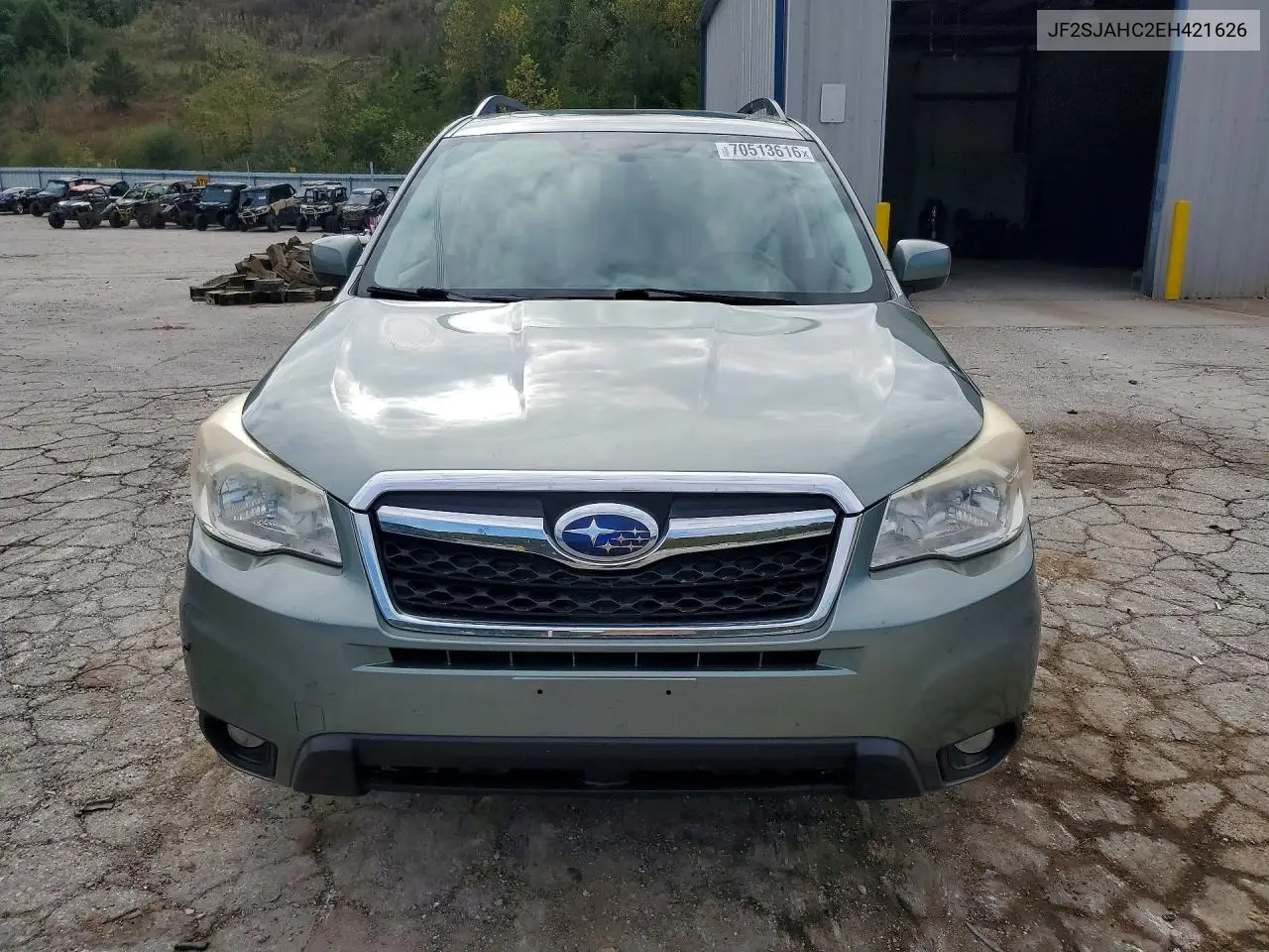 2014 SUBARU FORESTER VIN JF2SJAHC2EH421626 — фото 5