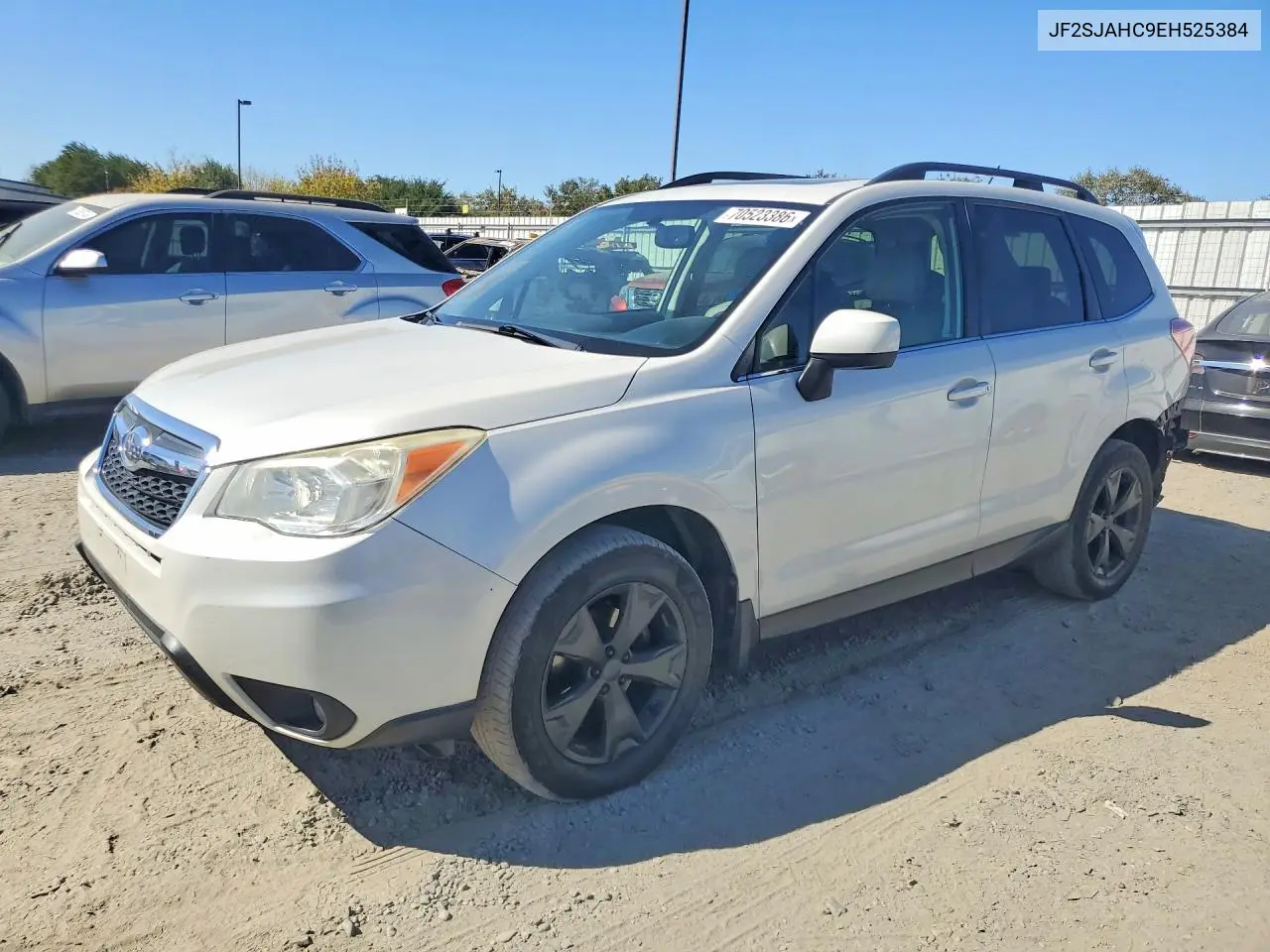 SUBARU FORESTER 2014, VIN JF2SJAHC9EH525384