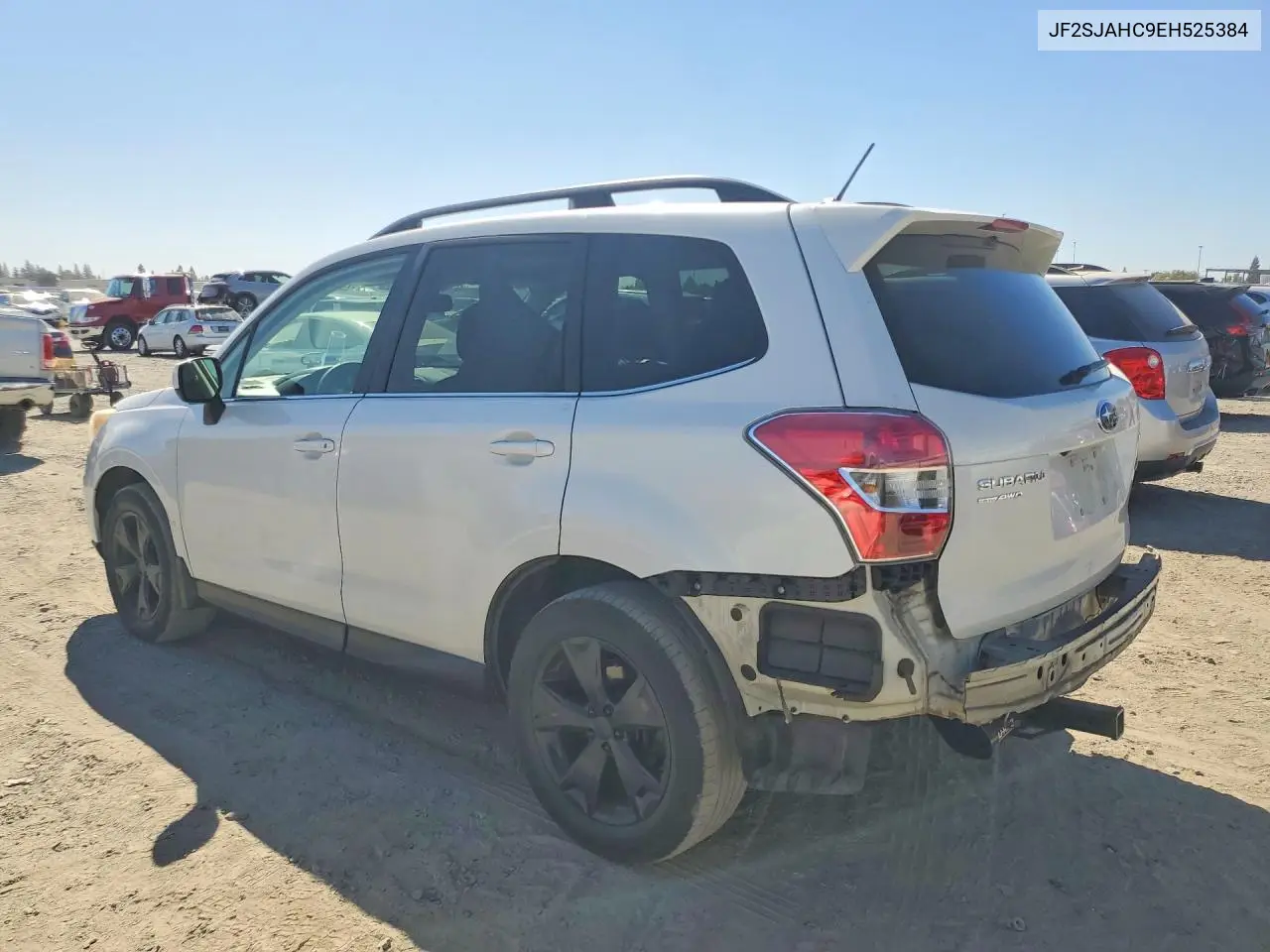 2014 SUBARU FORESTER VIN JF2SJAHC9EH525384 — фото 2