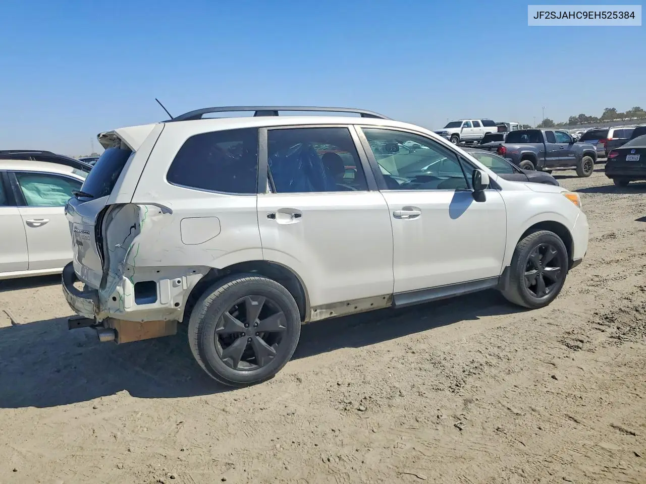 2014 SUBARU FORESTER VIN JF2SJAHC9EH525384 — фото 3