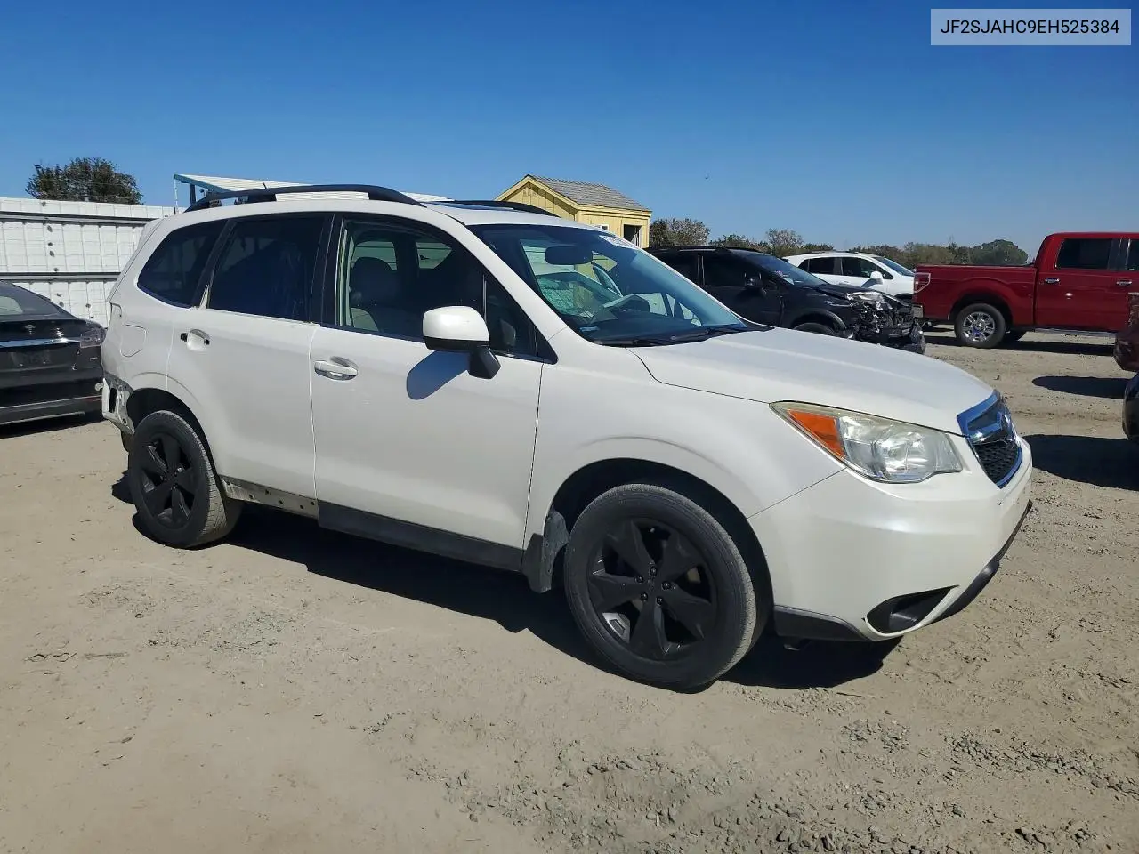 2014 SUBARU FORESTER VIN JF2SJAHC9EH525384 — фото 4