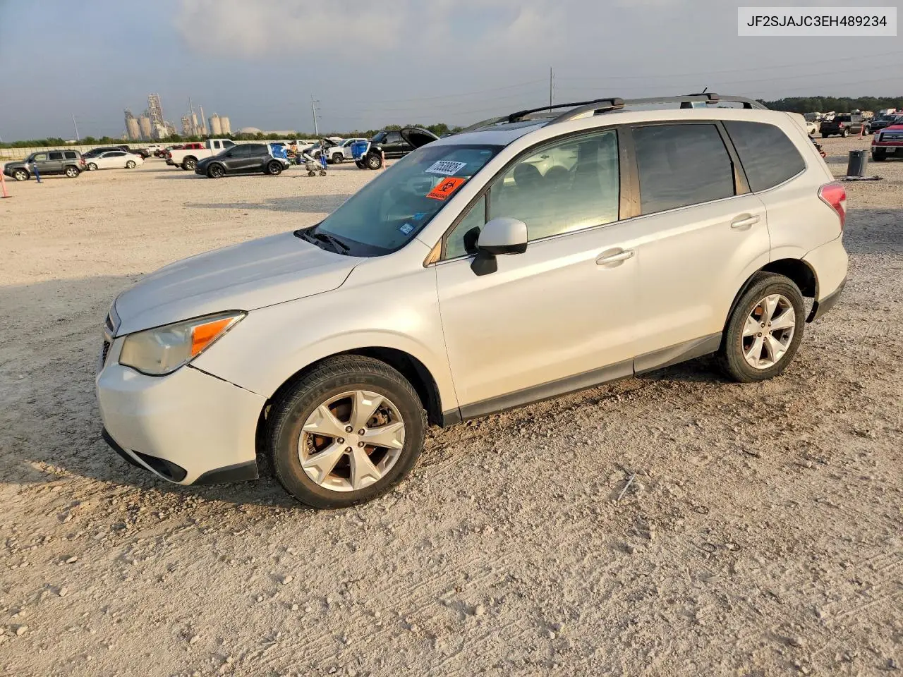SUBARU FORESTER 2014, VIN JF2SJAJC3EH489234