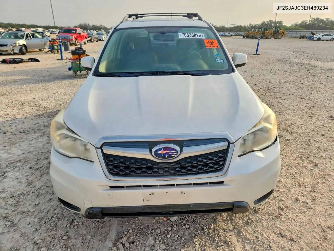 2014 SUBARU FORESTER VIN JF2SJAJC3EH489234 — фото 5