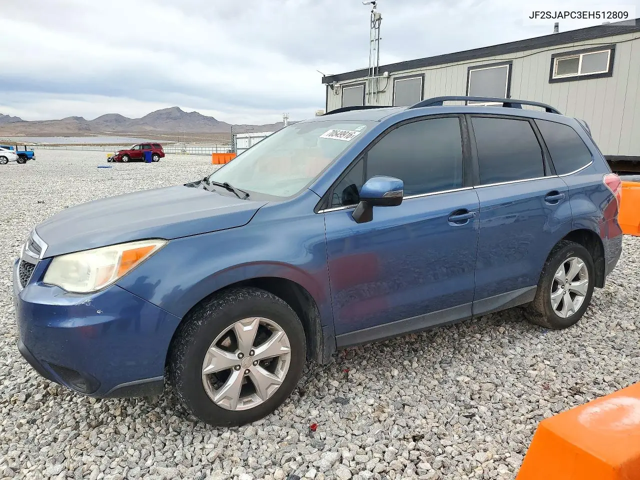 SUBARU FORESTER 2014, VIN JF2SJAPC3EH512809