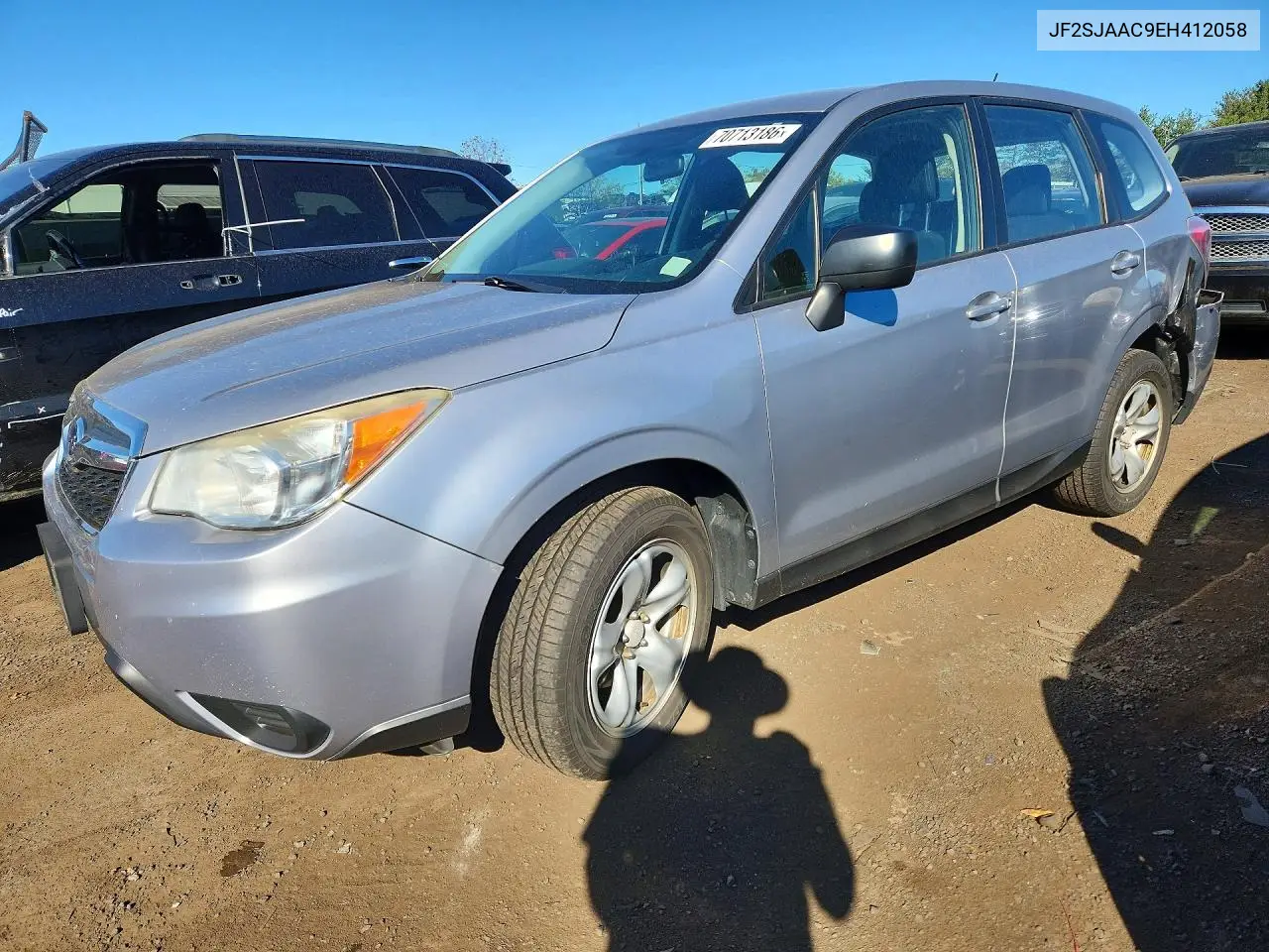 SUBARU FORESTER 2014, VIN JF2SJAAC9EH412058
