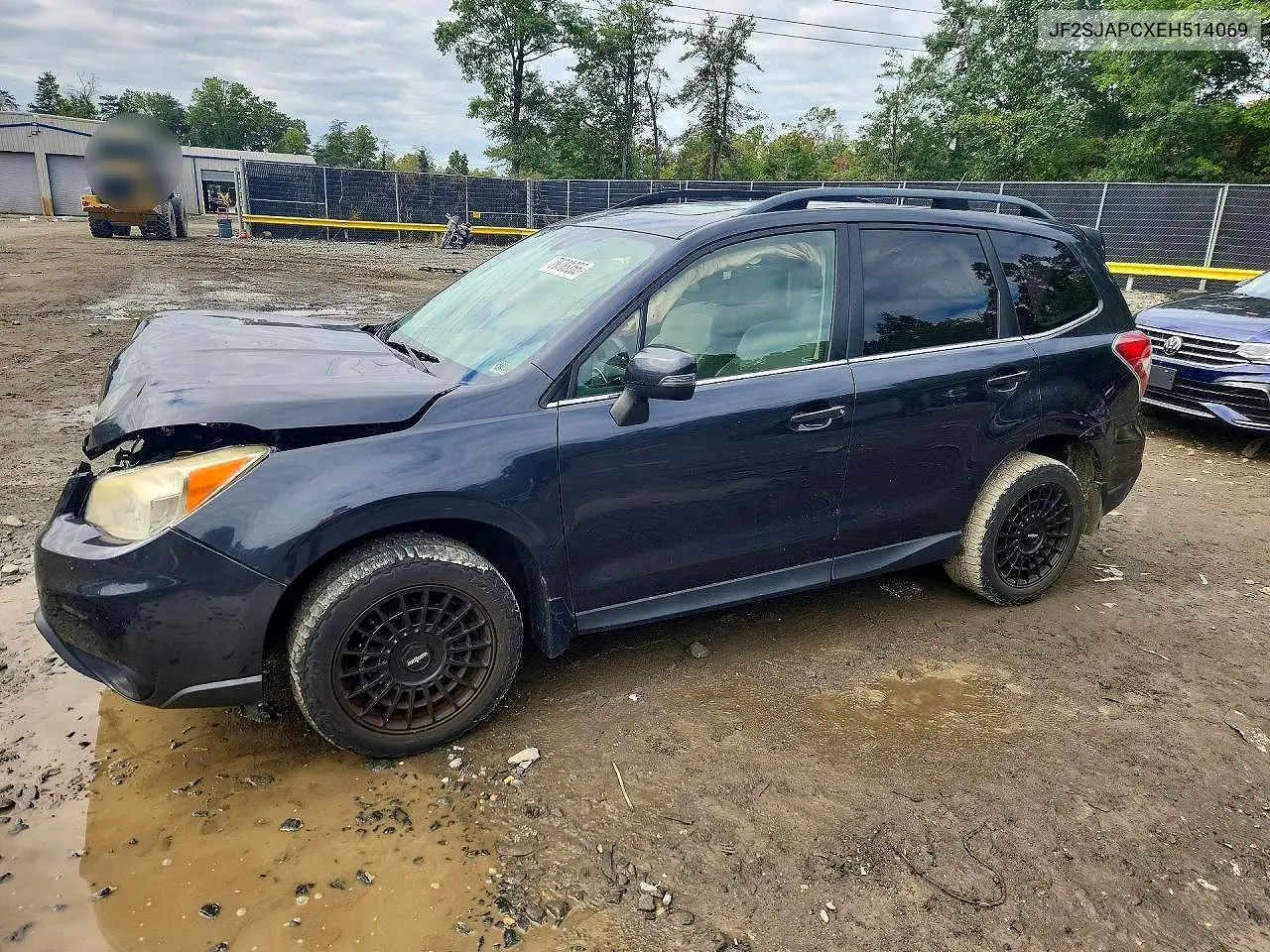 SUBARU FORESTER 2014, VIN JF2SJAPCXEH514069