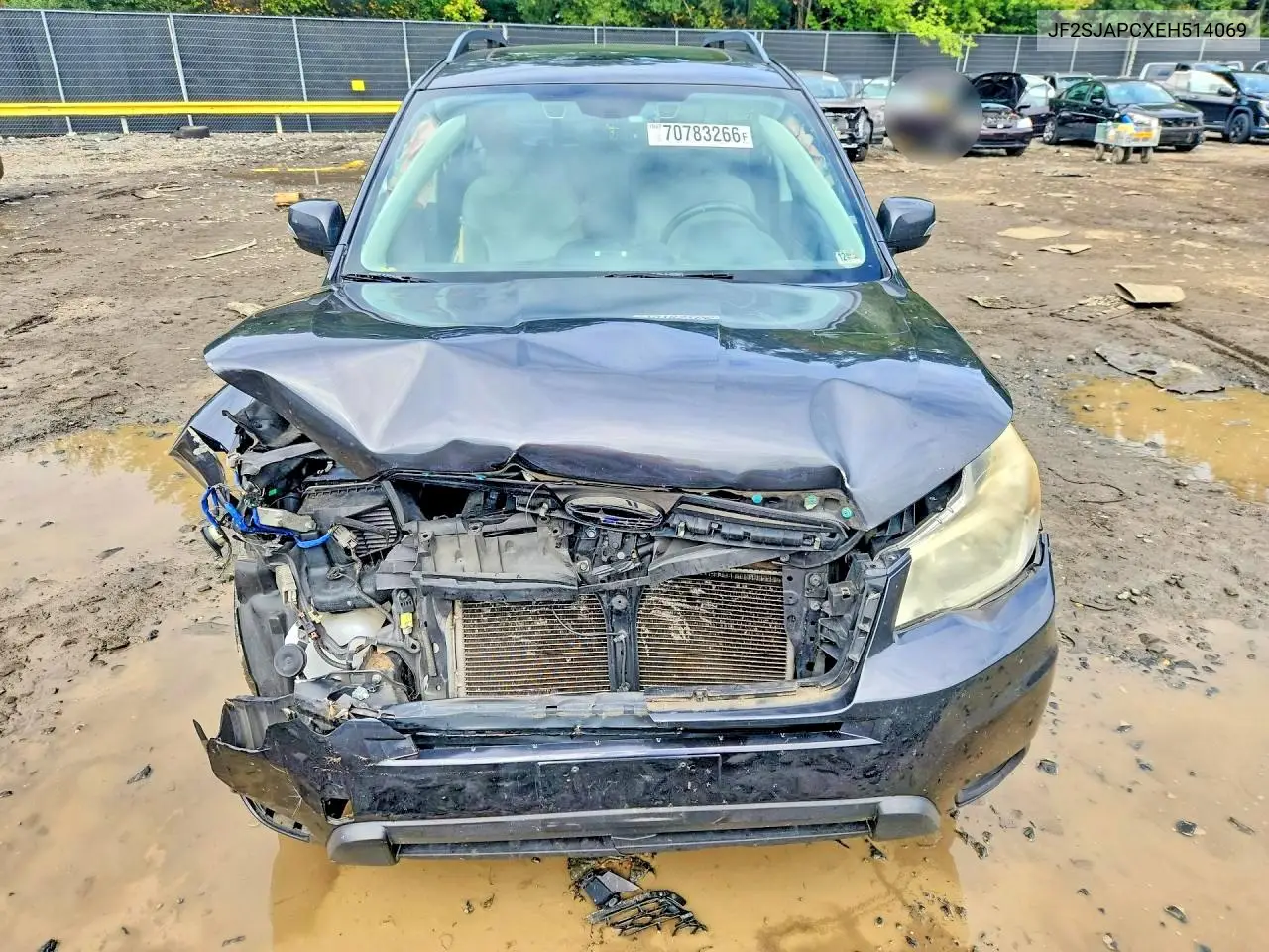 2014 SUBARU FORESTER VIN JF2SJAPCXEH514069 — фото 5