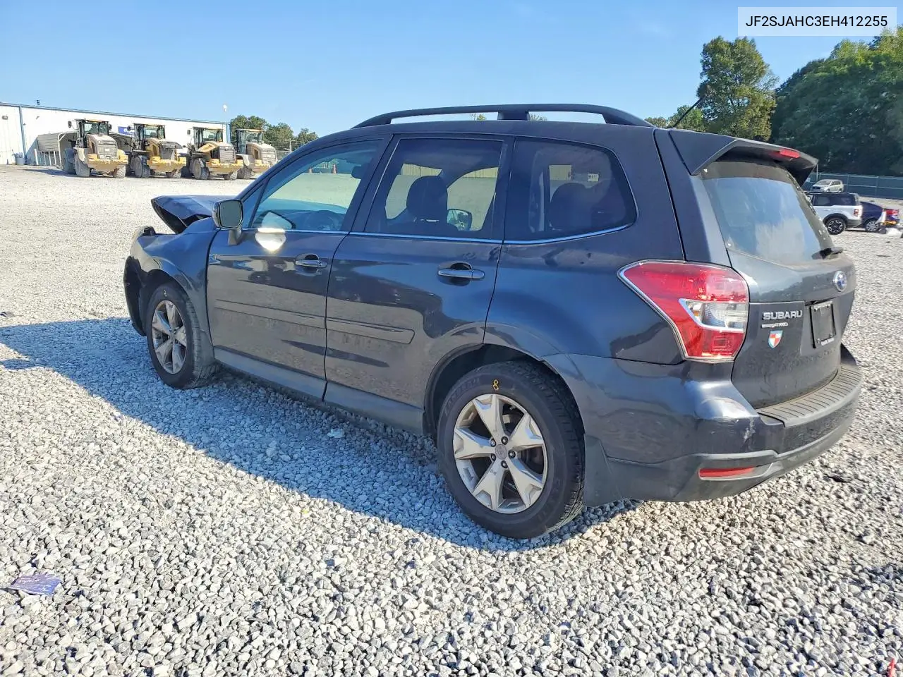 2014 SUBARU FORESTER VIN JF2SJAHC3EH412255 — фото 2