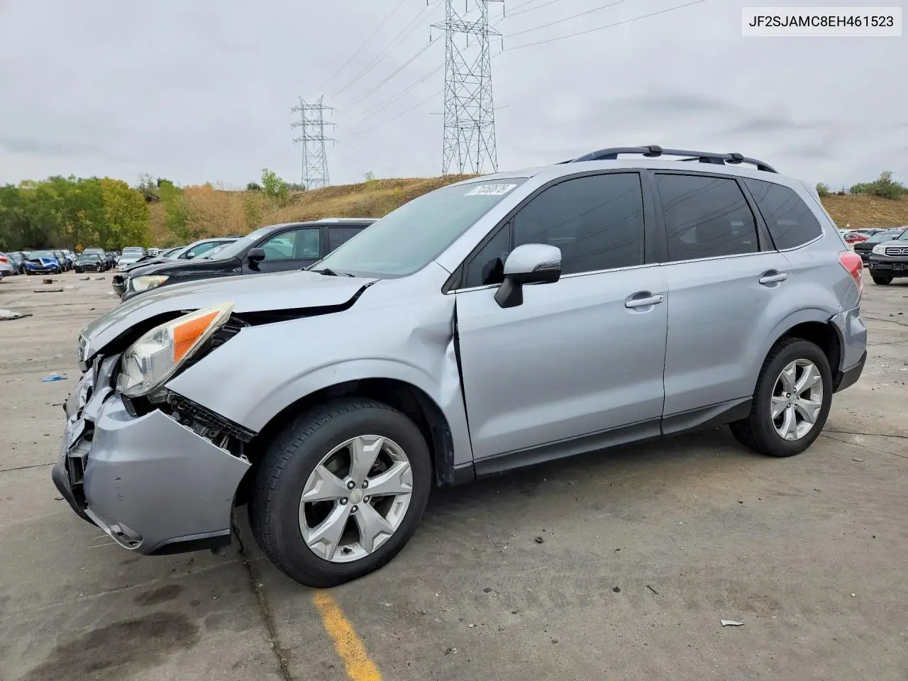 SUBARU FORESTER 2014, VIN JF2SJAMC8EH461523