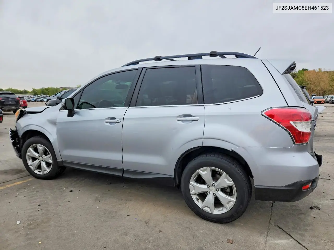 2014 SUBARU FORESTER VIN JF2SJAMC8EH461523 — фото 2