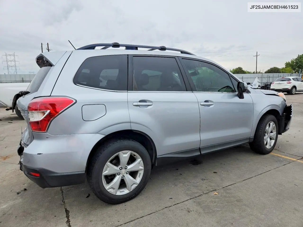 2014 SUBARU FORESTER VIN JF2SJAMC8EH461523 — фото 3