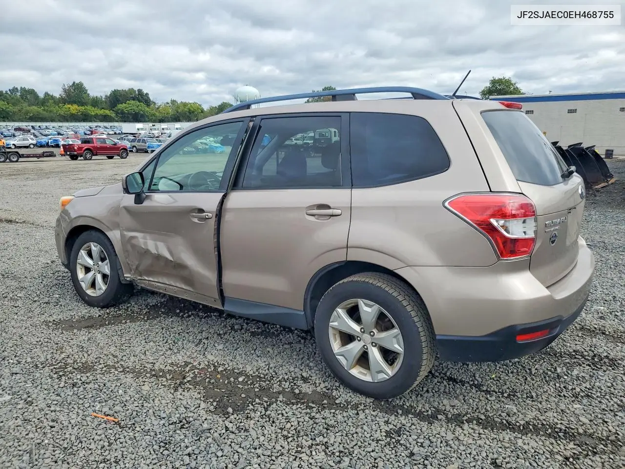 2014 SUBARU FORESTER VIN JF2SJAEC0EH468755 — фото 2