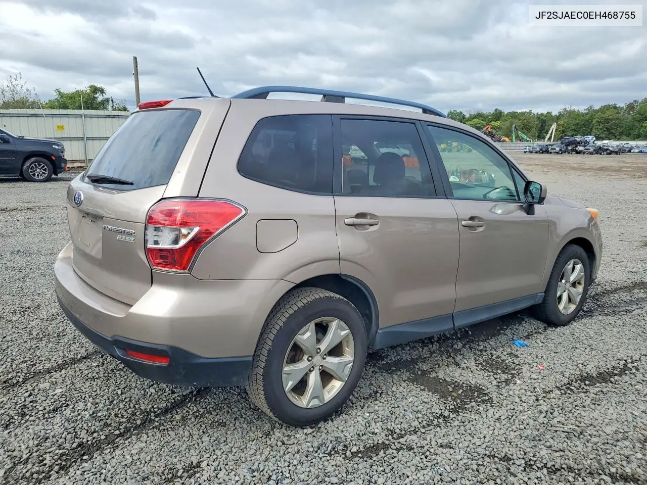 2014 SUBARU FORESTER VIN JF2SJAEC0EH468755 — фото 3