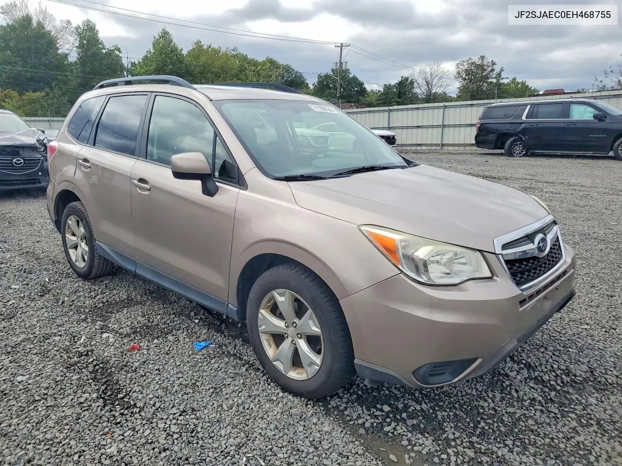 2014 SUBARU FORESTER VIN JF2SJAEC0EH468755 — фото 4