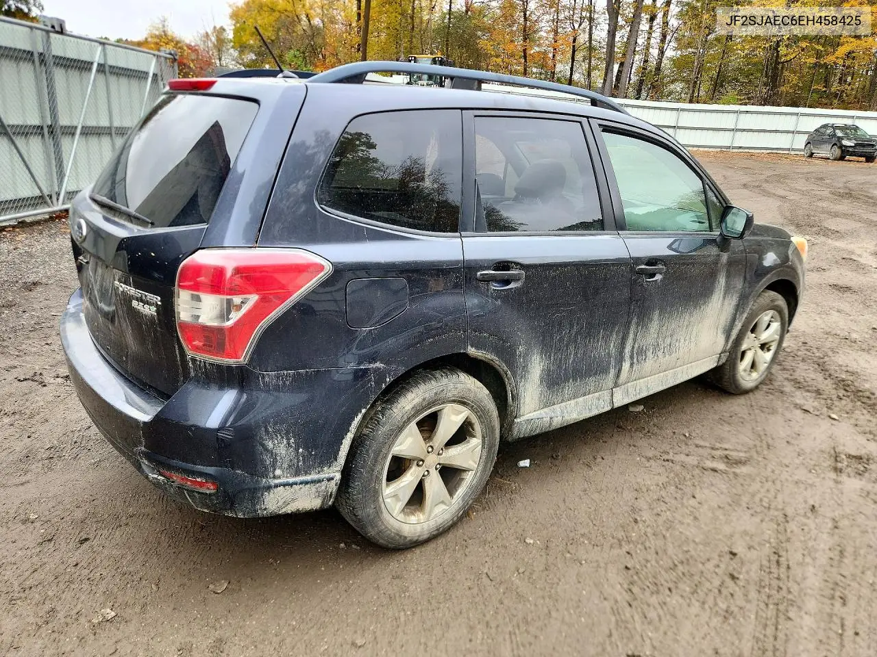 2014 SUBARU FORESTER VIN JF2SJAEC6EH458425 — фото 3