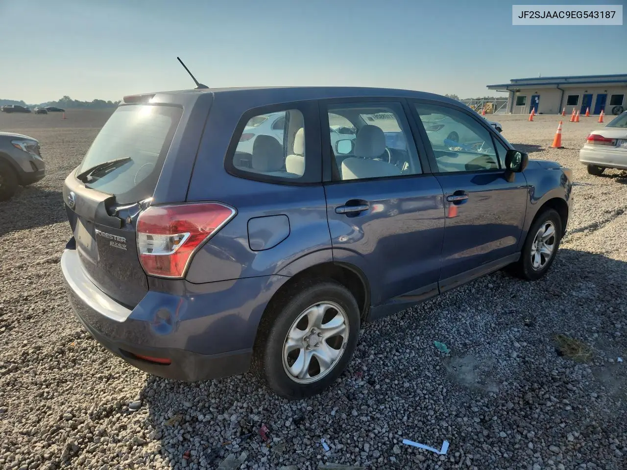 2014 SUBARU FORESTER VIN JF2SJAAC9EG543187 — фото 3