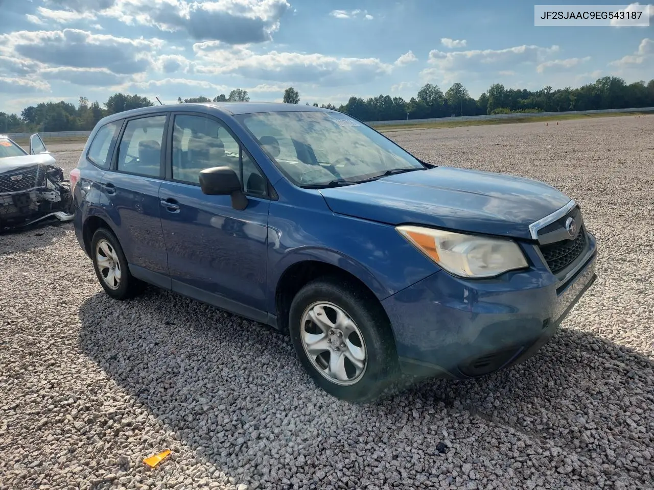 2014 SUBARU FORESTER VIN JF2SJAAC9EG543187 — фото 4