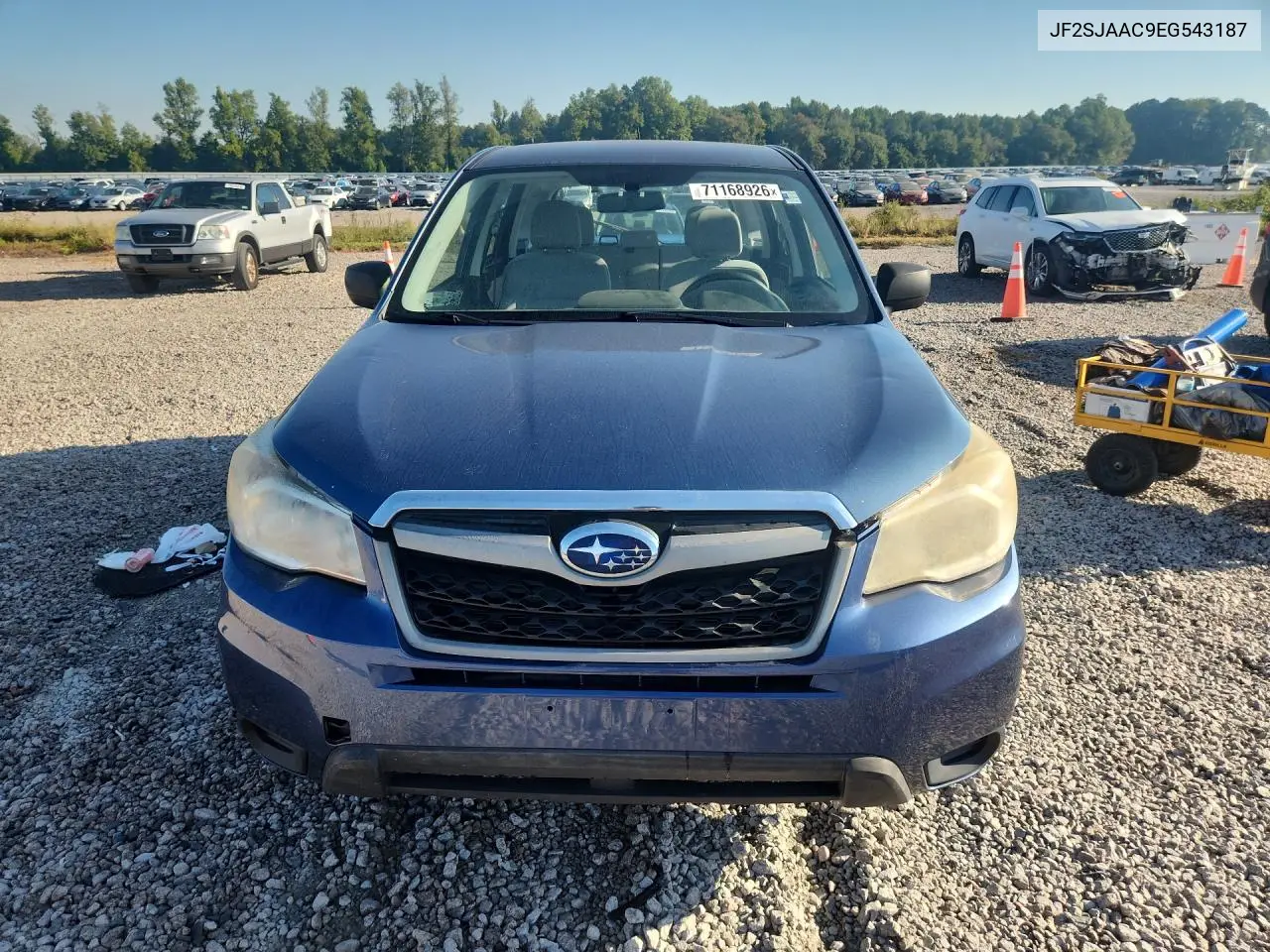 2014 SUBARU FORESTER VIN JF2SJAAC9EG543187 — фото 5