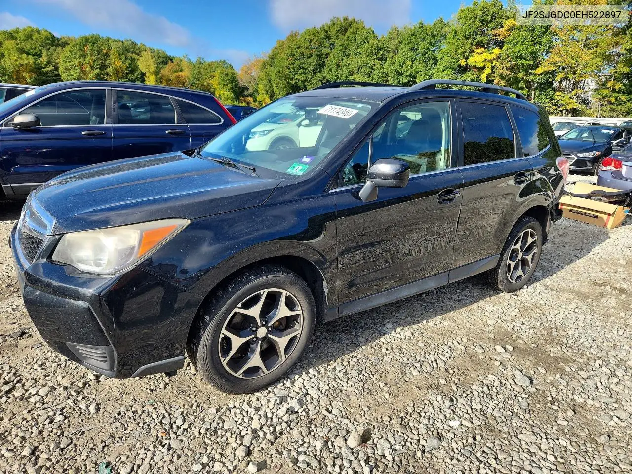 SUBARU FORESTER 2014, VIN JF2SJGDC0EH522897