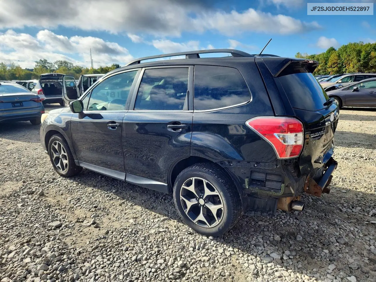 2014 SUBARU FORESTER VIN JF2SJGDC0EH522897 — фото 2