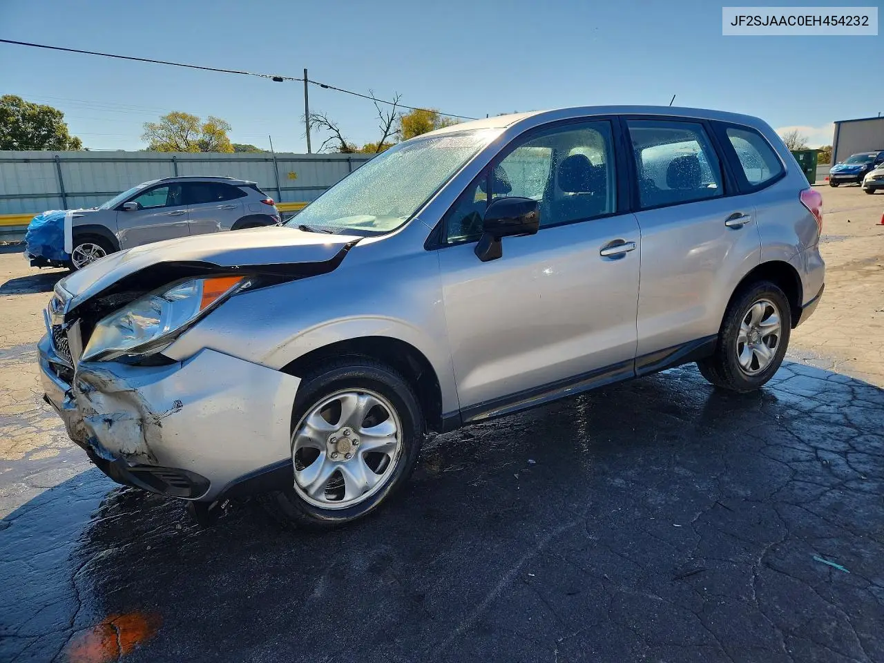 SUBARU FORESTER 2014, VIN JF2SJAAC0EH454232