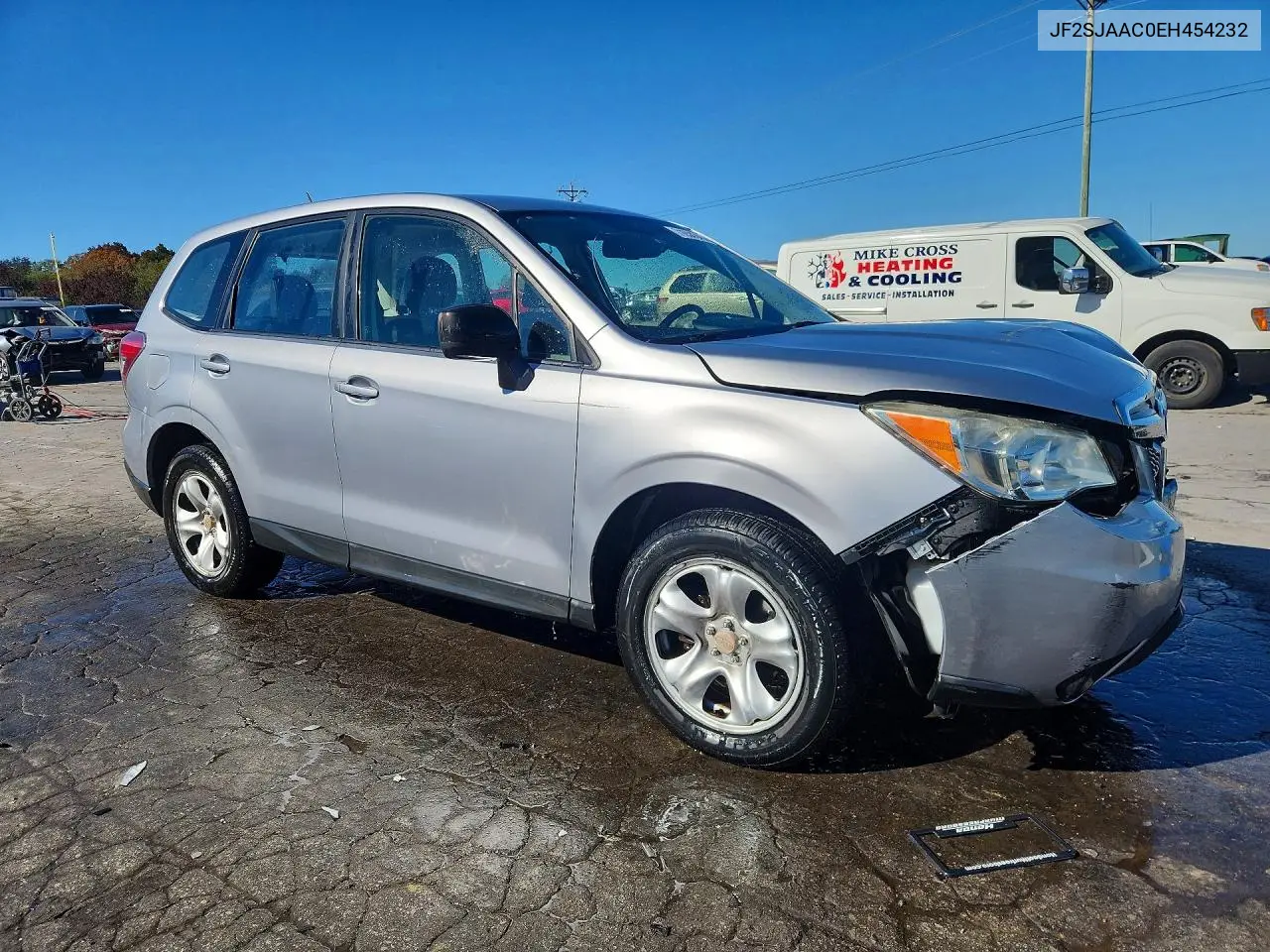 2014 SUBARU FORESTER VIN JF2SJAAC0EH454232 — фото 4