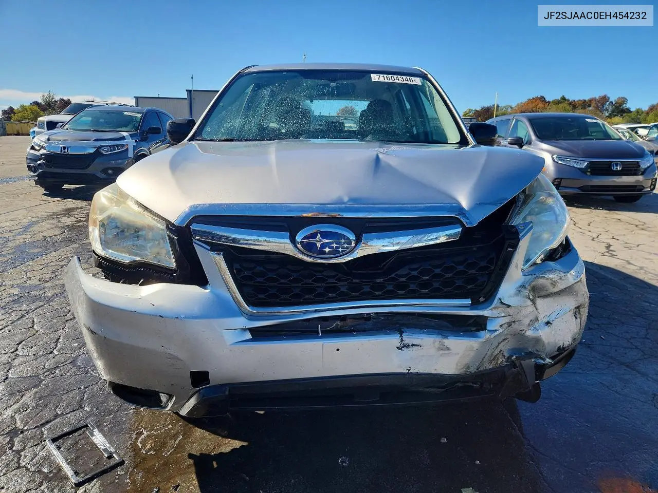 2014 SUBARU FORESTER VIN JF2SJAAC0EH454232 — фото 5