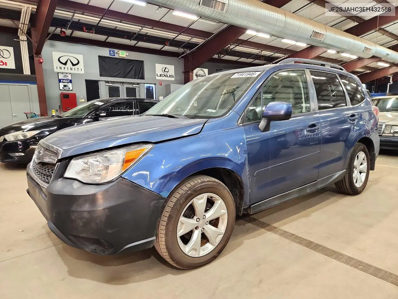 SUBARU FORESTER 2014, VIN JF2SJAHC3EH432568