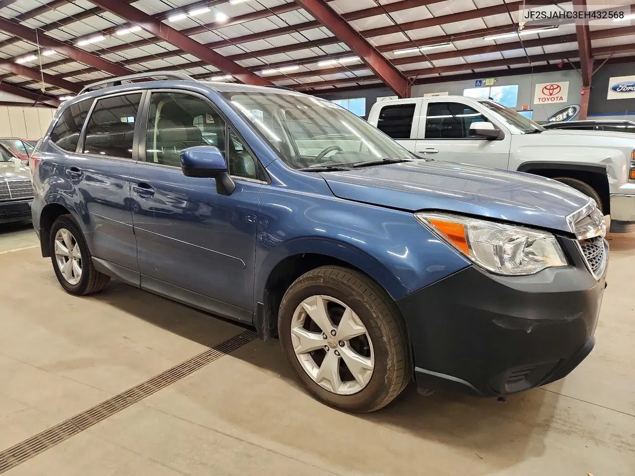 2014 SUBARU FORESTER VIN JF2SJAHC3EH432568 — фото 4