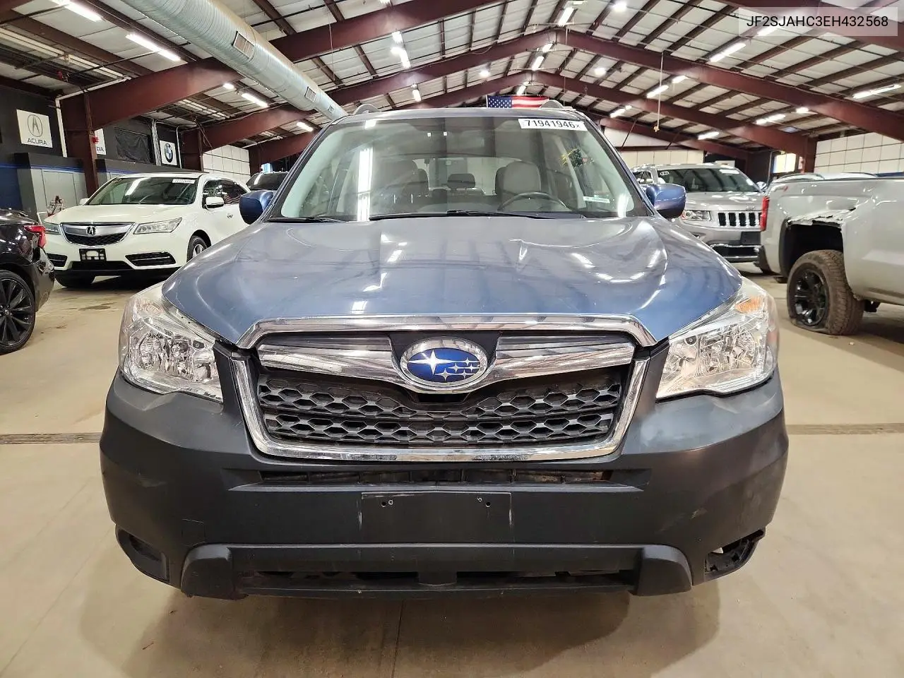 2014 SUBARU FORESTER VIN JF2SJAHC3EH432568 — фото 5