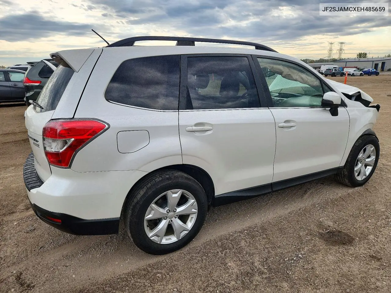 2014 SUBARU FORESTER VIN JF2SJAMCXEH485659 — фото 3