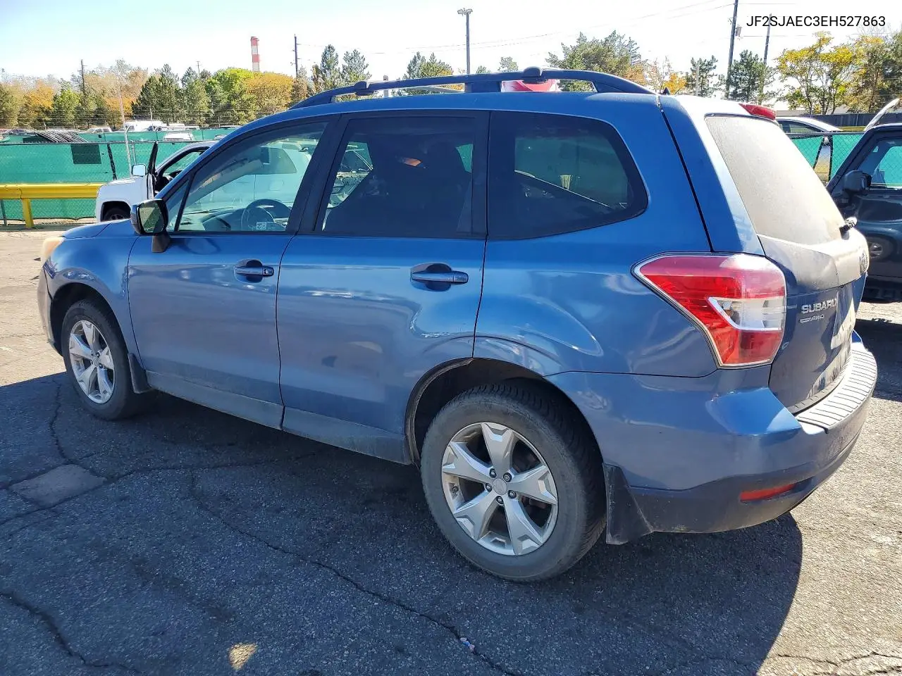 2014 SUBARU FORESTER VIN JF2SJAEC3EH527863 — фото 2
