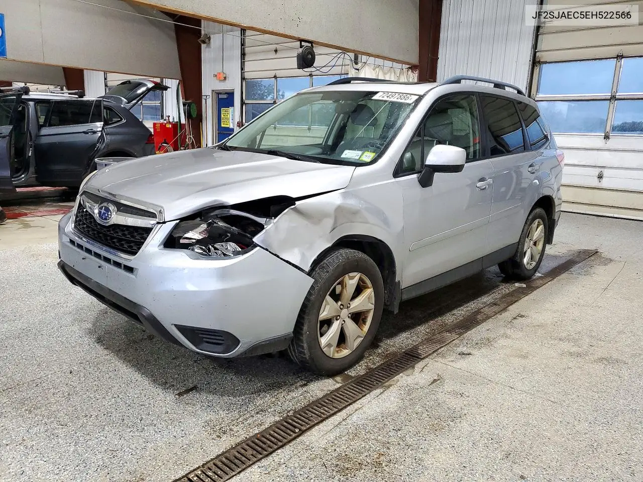SUBARU FORESTER 2014, VIN JF2SJAEC5EH522566
