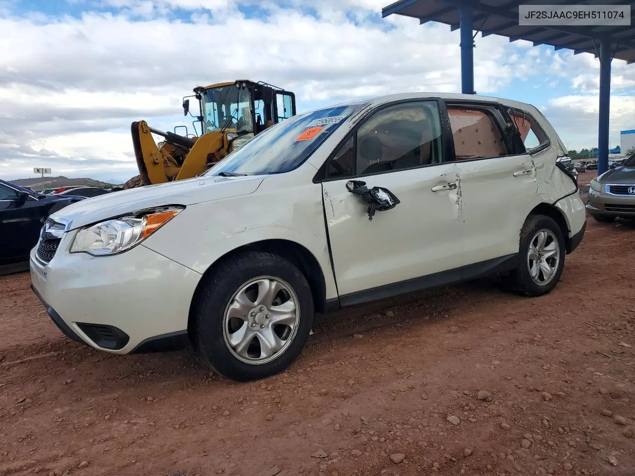 SUBARU FORESTER 2014, VIN JF2SJAAC9EH511074