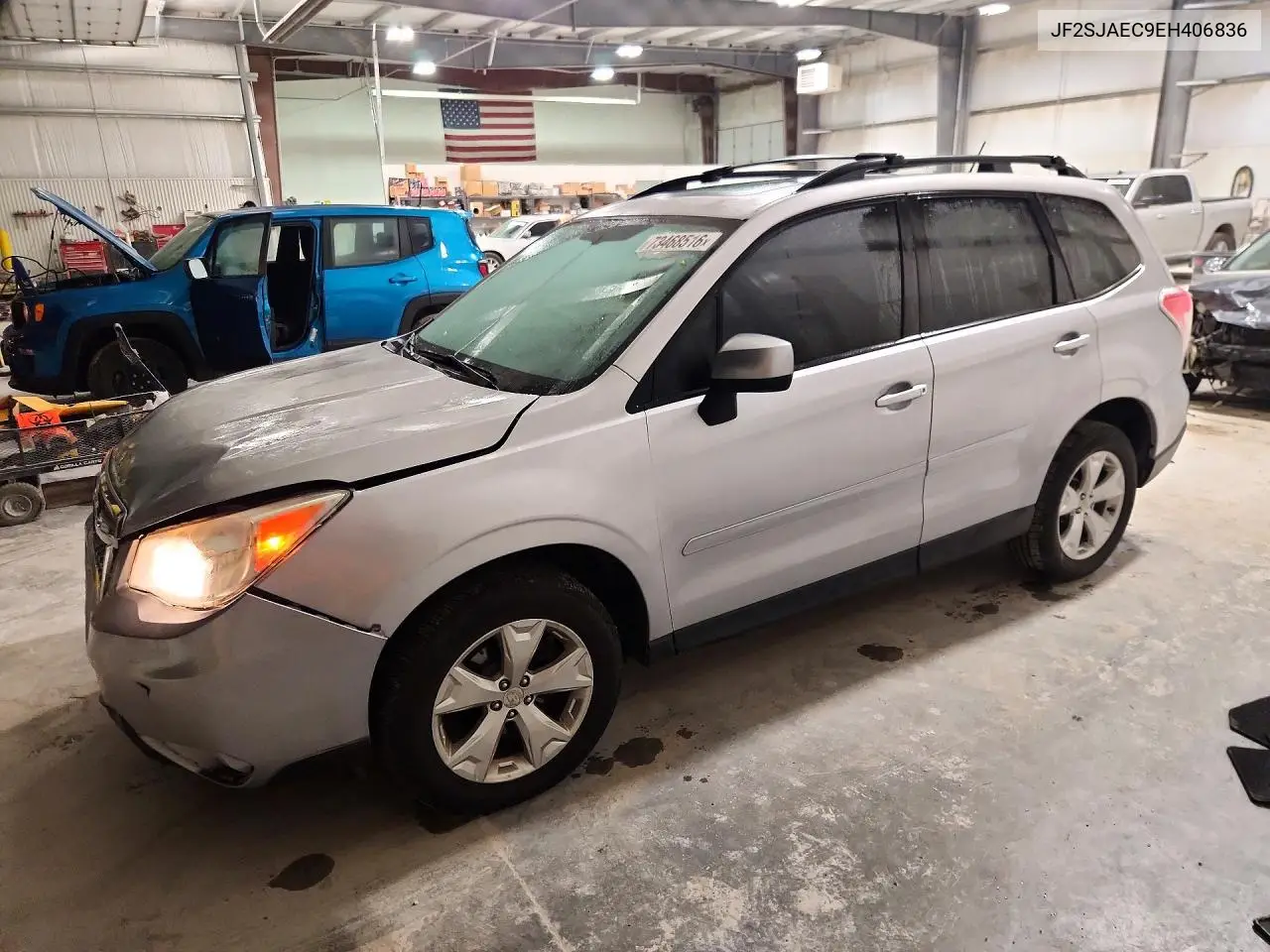 SUBARU FORESTER 2014, VIN JF2SJAEC9EH406836