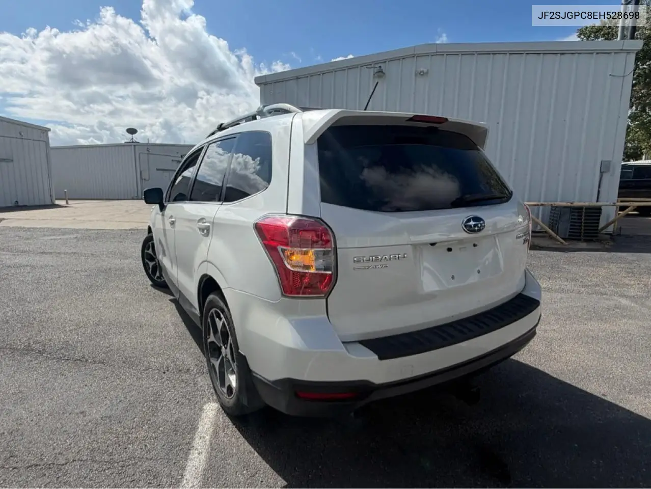 2014 SUBARU FORESTER VIN JF2SJGPC8EH528698 — фото 3