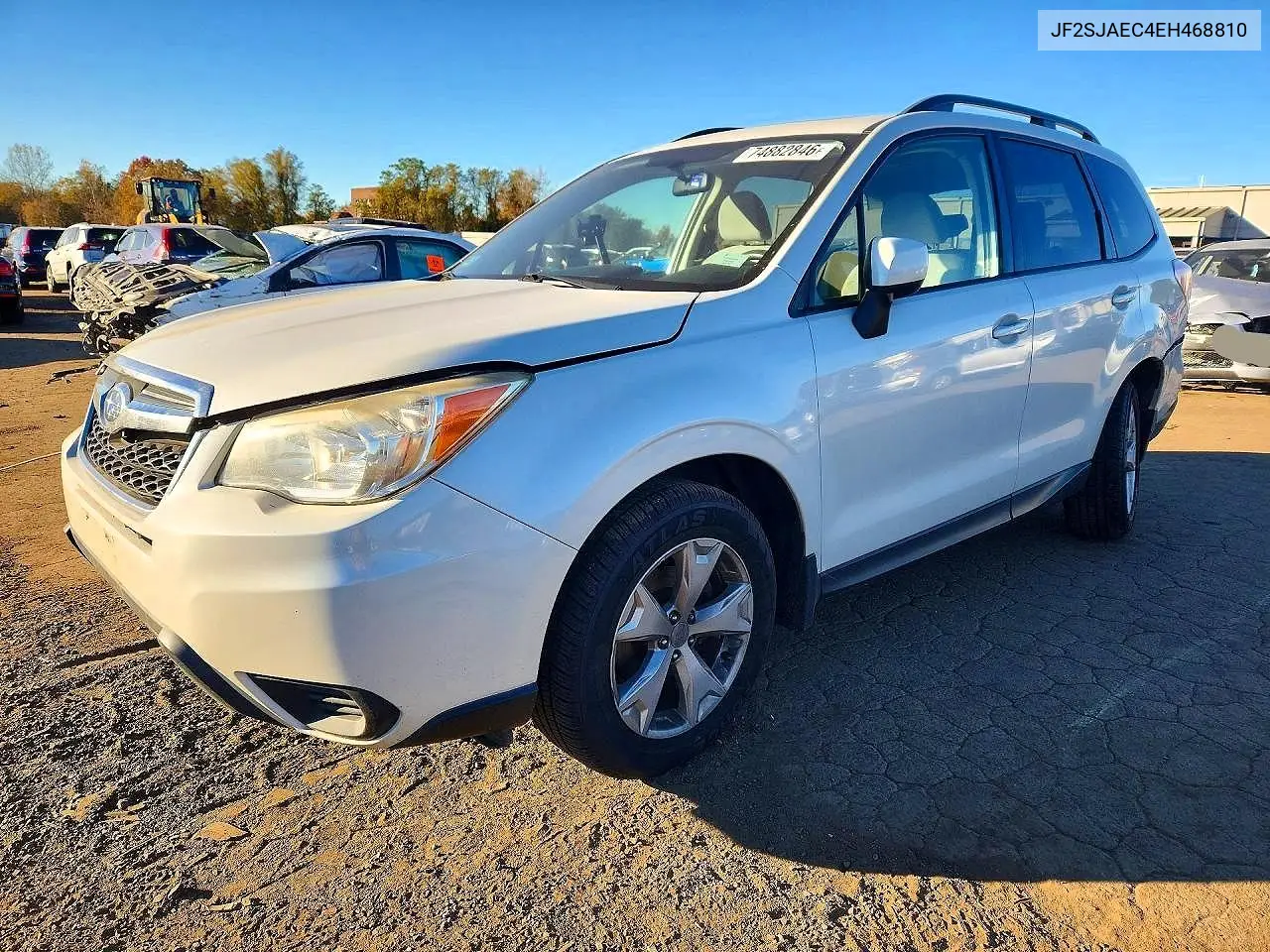 SUBARU FORESTER 2014, VIN JF2SJAEC4EH468810