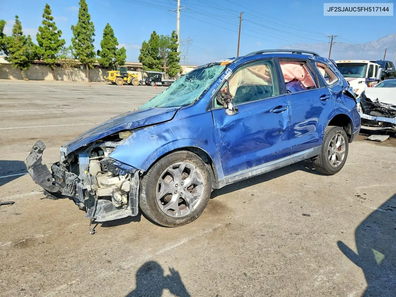 SUBARU FORESTER 2015, VIN JF2SJAUC5FH517144