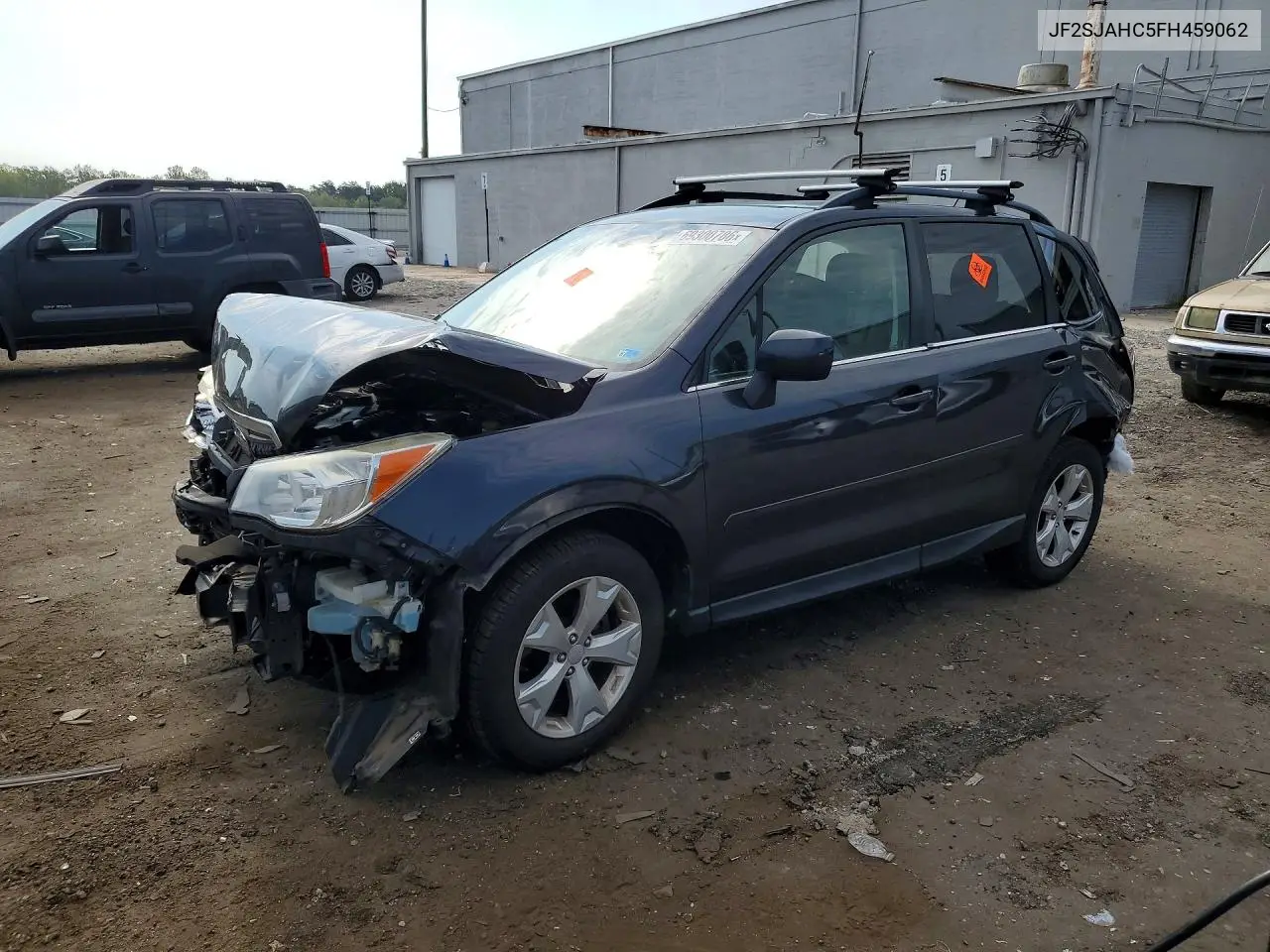 SUBARU FORESTER 2015, VIN JF2SJAHC5FH459062