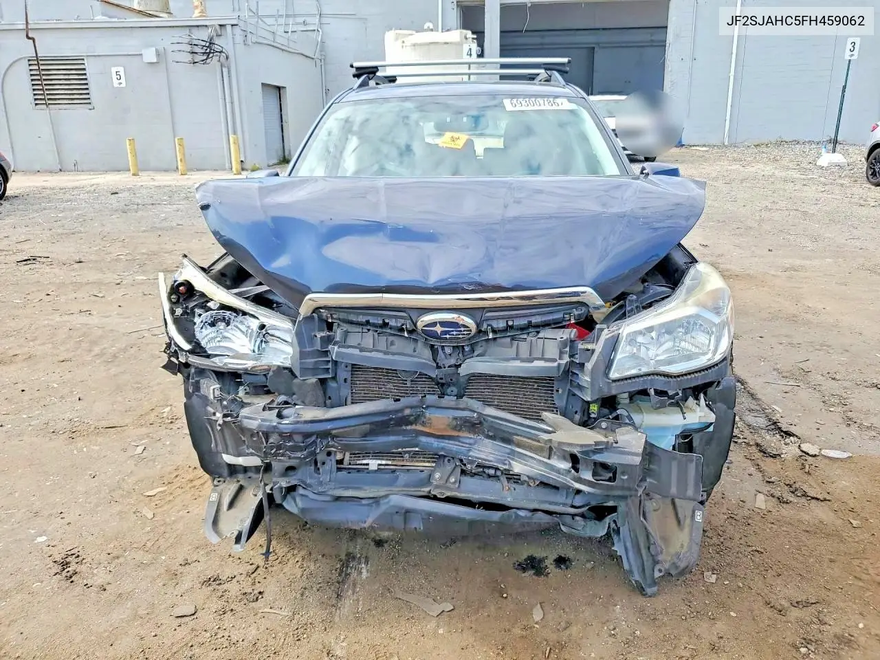 2015 SUBARU FORESTER VIN JF2SJAHC5FH459062 — фото 5