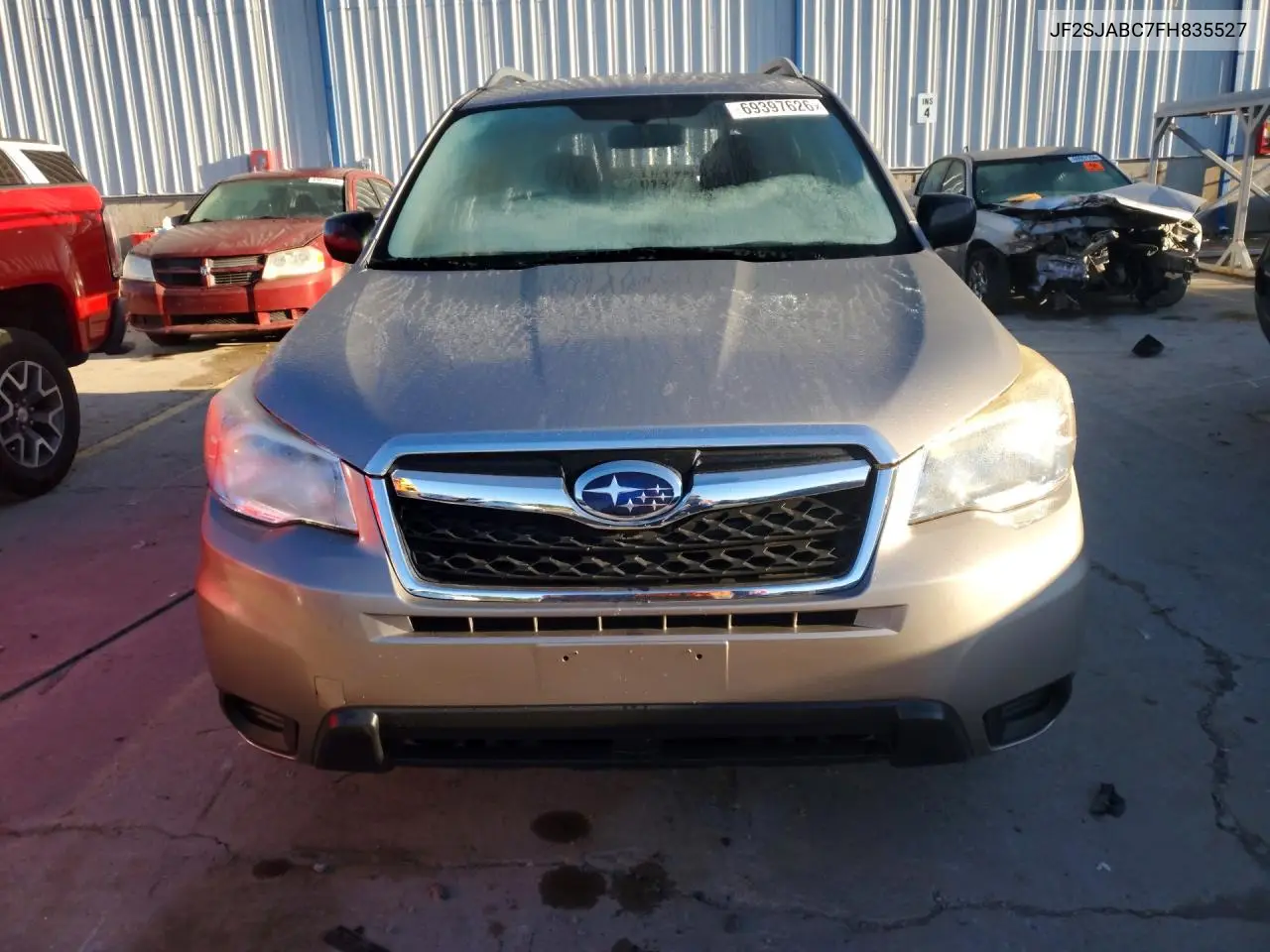 2015 SUBARU FORESTER VIN JF2SJABC7FH835527 — фото 5