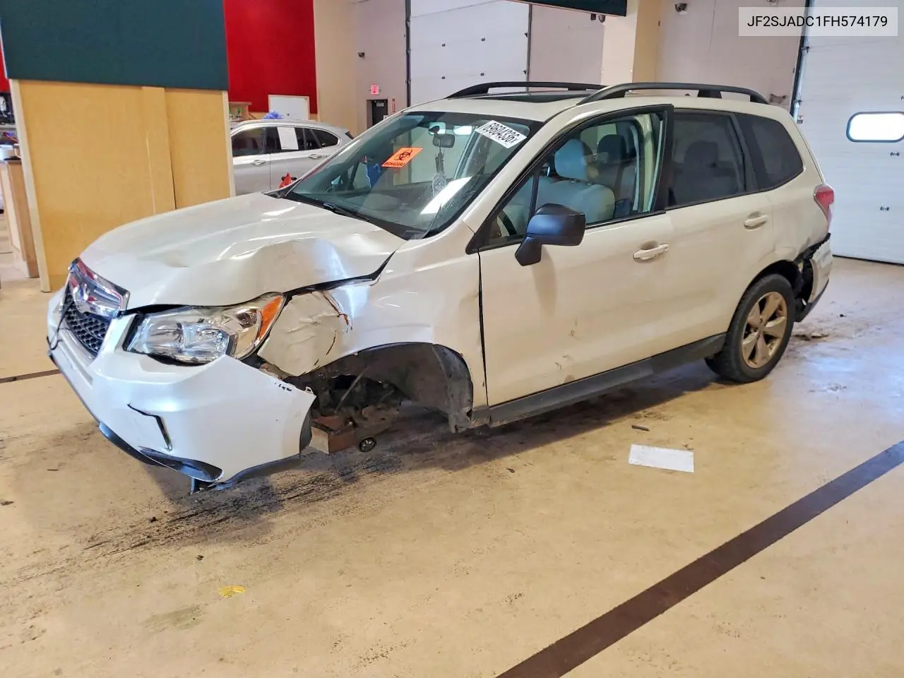 SUBARU FORESTER 2015, VIN JF2SJADC1FH574179