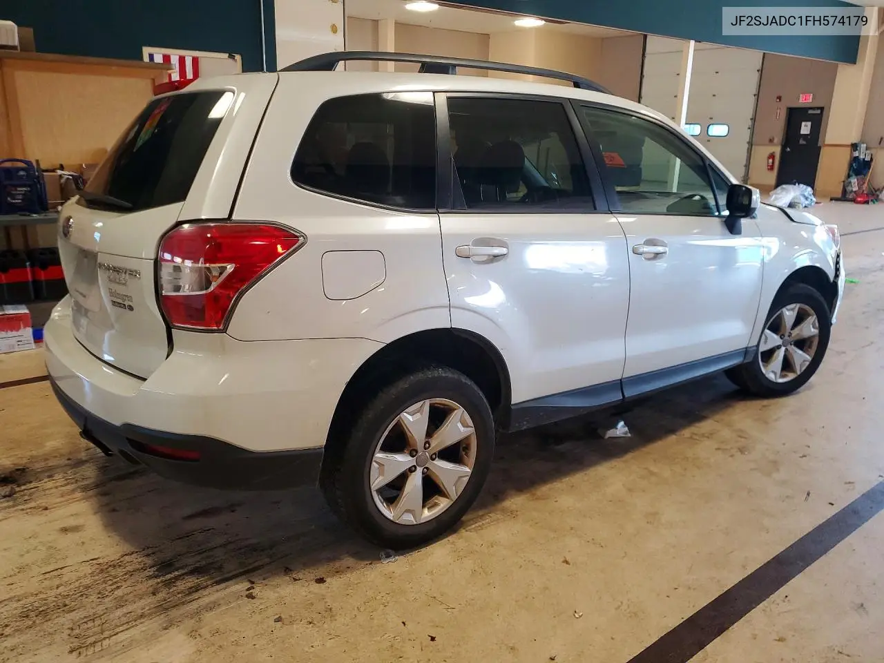 2015 SUBARU FORESTER VIN JF2SJADC1FH574179 — фото 3