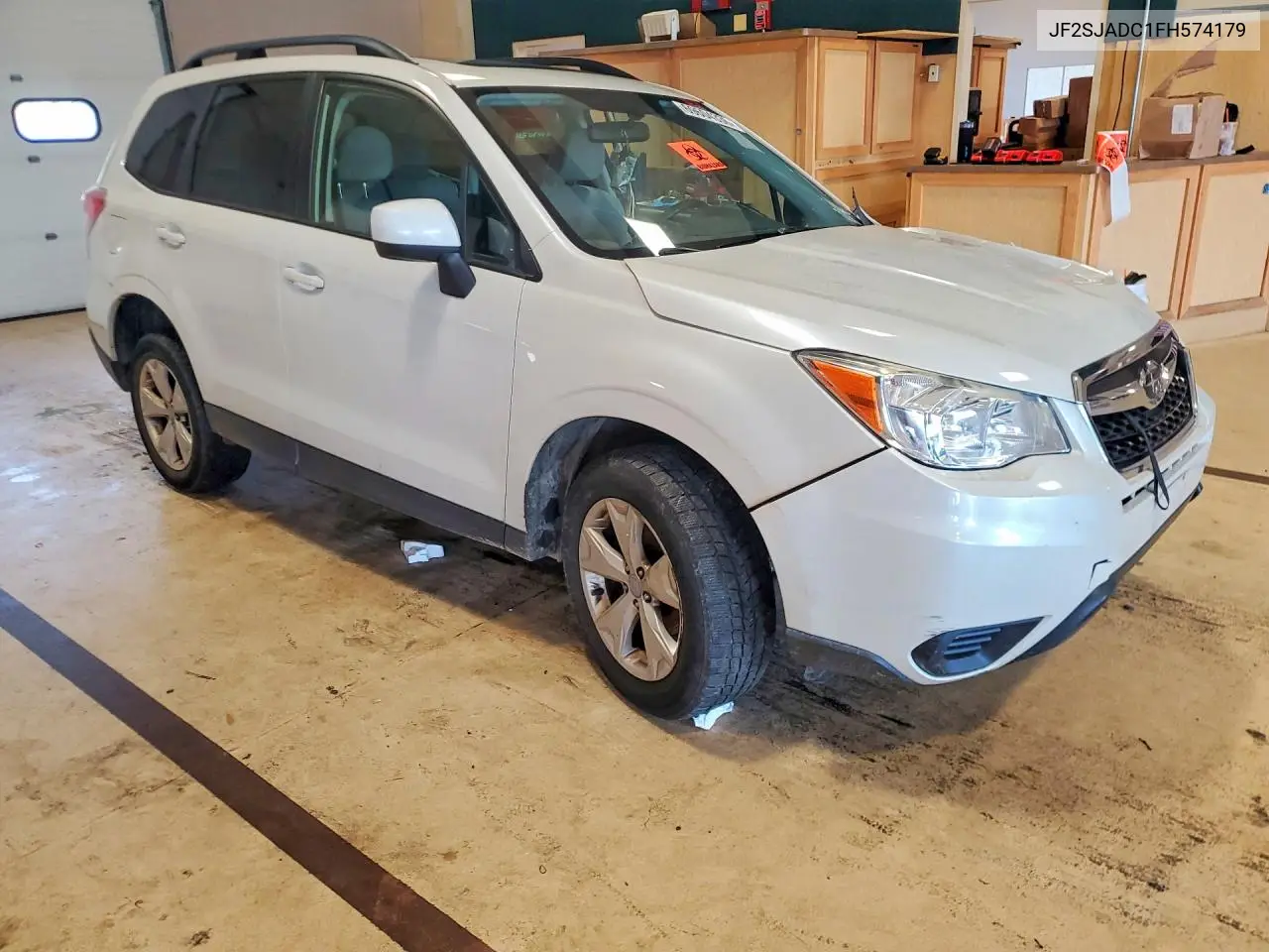 2015 SUBARU FORESTER VIN JF2SJADC1FH574179 — фото 4
