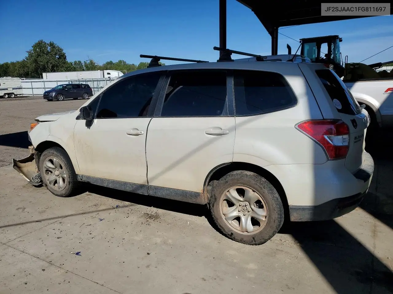 2015 SUBARU FORESTER VIN JF2SJAAC1FG811697 — фото 2