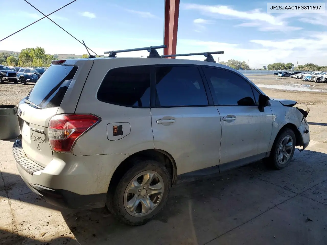 2015 SUBARU FORESTER VIN JF2SJAAC1FG811697 — фото 3