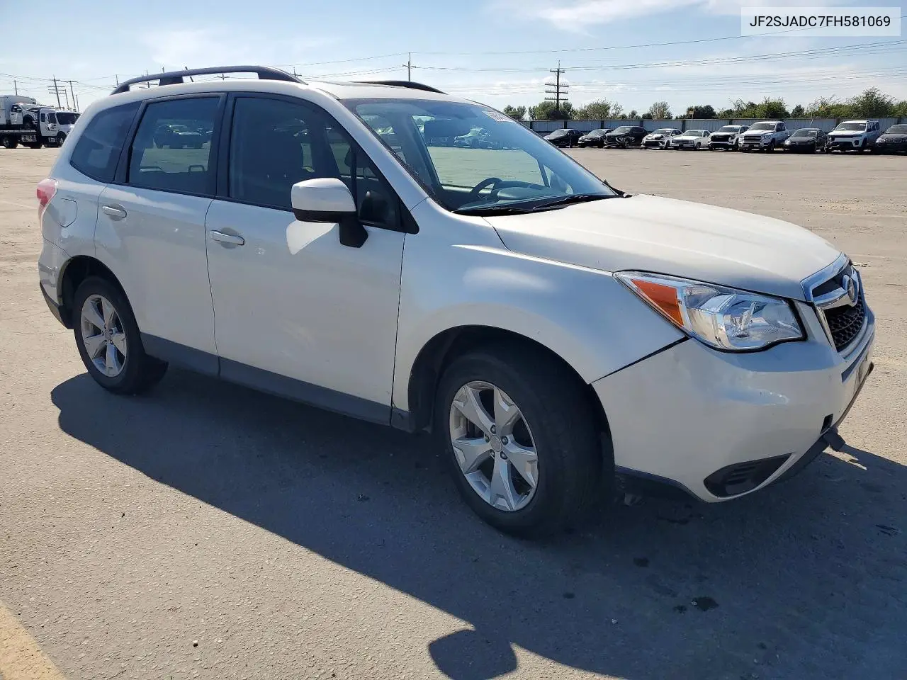 2015 SUBARU FORESTER VIN JF2SJADC7FH581069 — фото 4